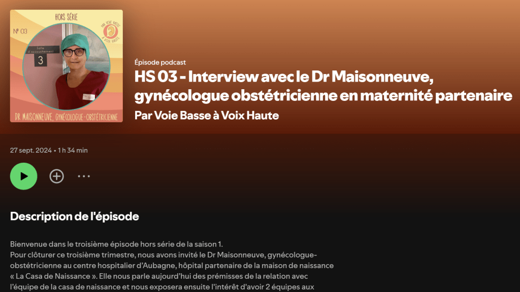 « Par Voix Basse à Voix Haute » (podcast)